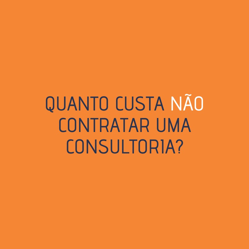 quanto custa uma consultoria?